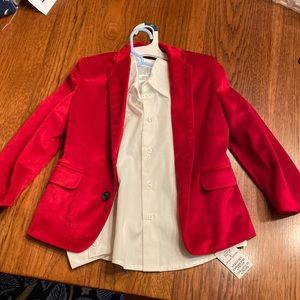 2 suit coats & shirts & 1 matching pair of dress pants, Nautica and Calvin Klein